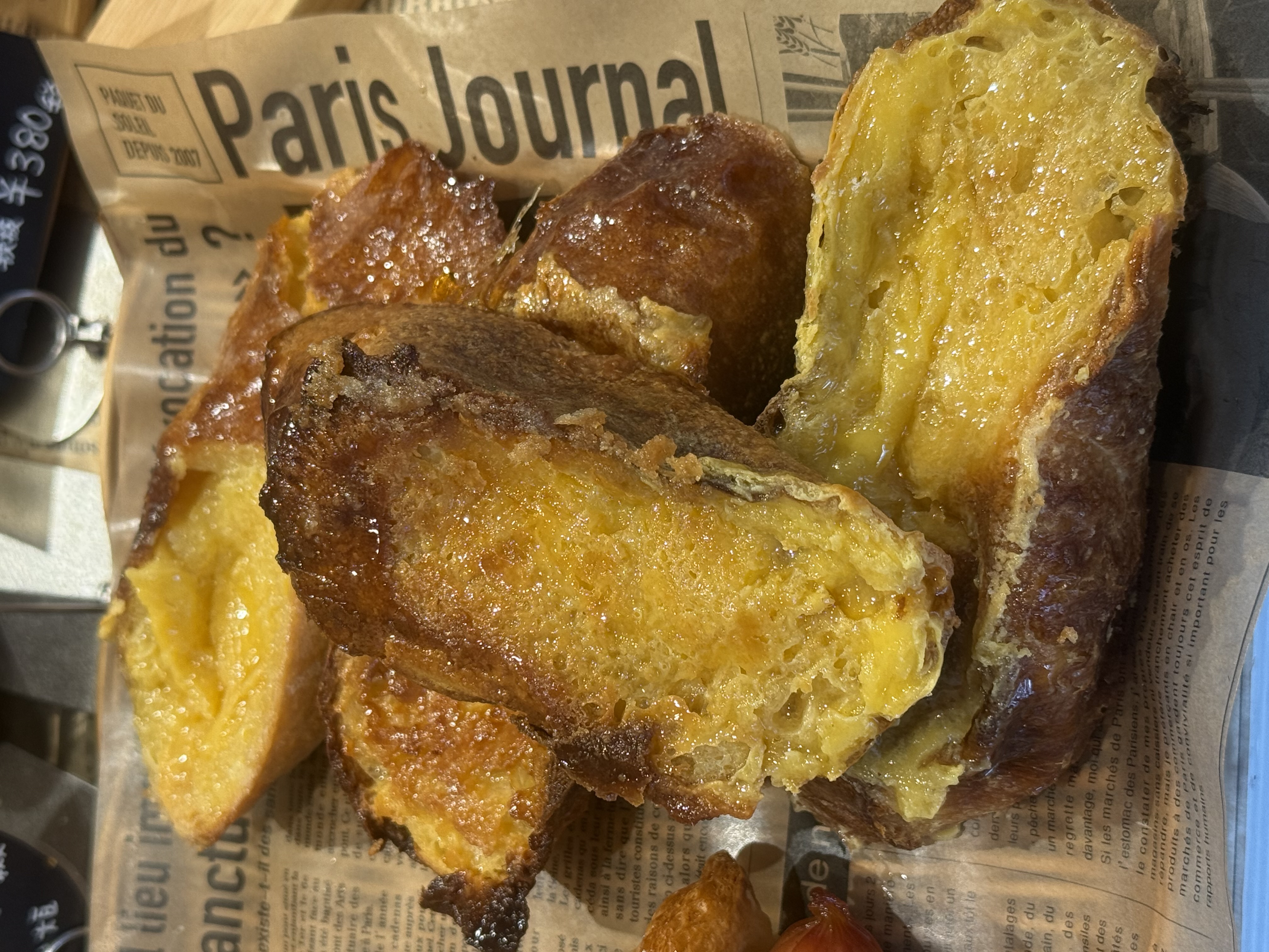 PLUMEのバケットフレンチトースト